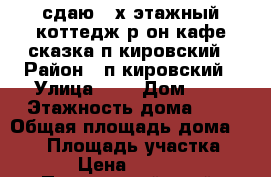 сдаю 3-х этажный коттедж р-он кафе сказка п.кировский › Район ­ п.кировский › Улица ­ 0 › Дом ­ 0 › Этажность дома ­ 3 › Общая площадь дома ­ 240 › Площадь участка ­ 22 › Цена ­ 15 000 - Приморский край, Артем г. Недвижимость » Дома, коттеджи, дачи аренда   . Приморский край